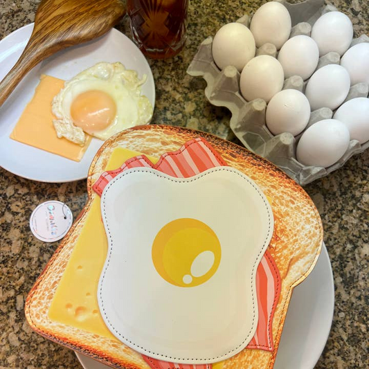 Bacon Egg and Cheese Toast Crossbody