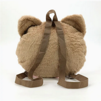 Strawberry Kitty Plushy Backpack