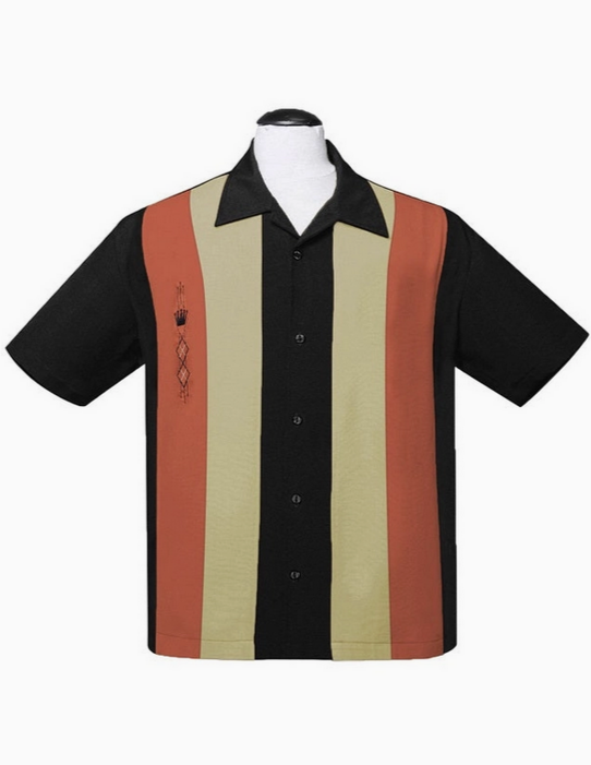 Men's Rockabilly Bowling Shirt