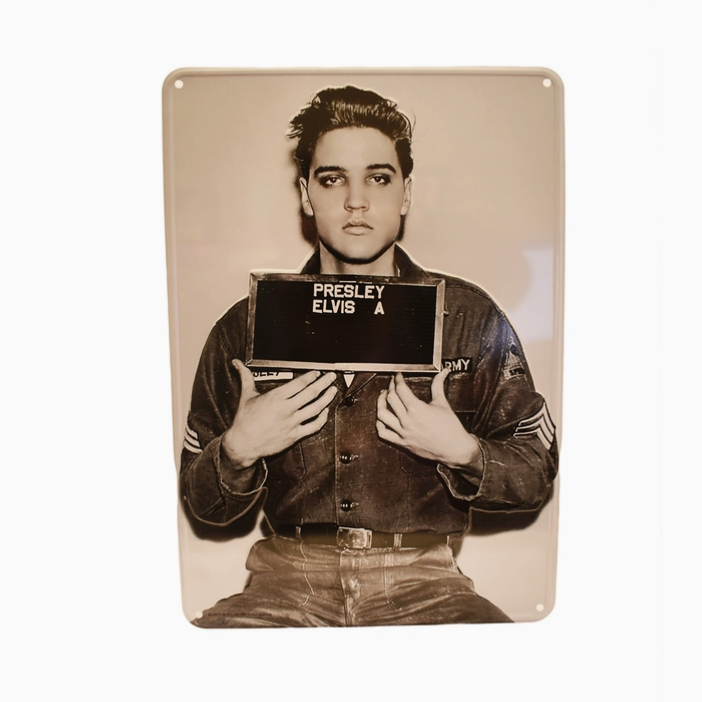 Elvis Presley Metal Signs