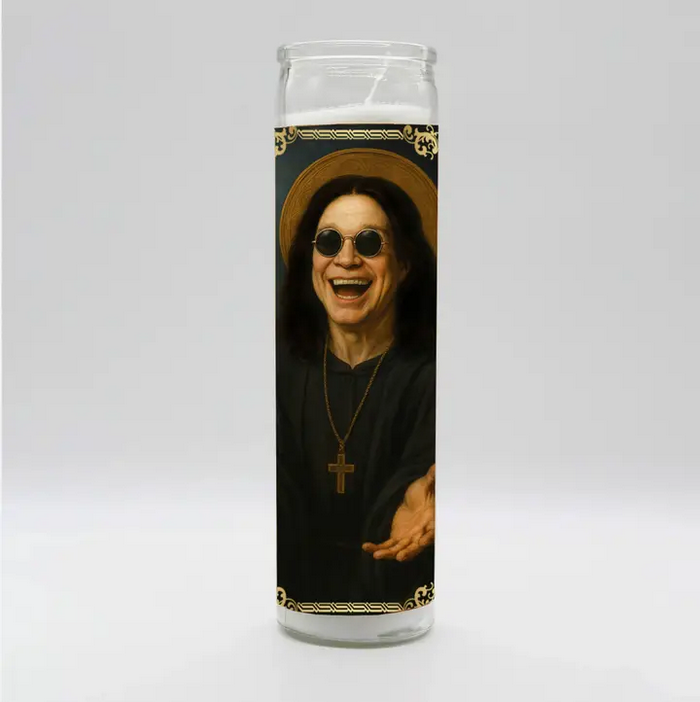 Celebrity Saint Prayer Candles