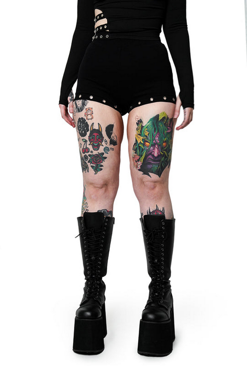 Women's Grommet Shorts