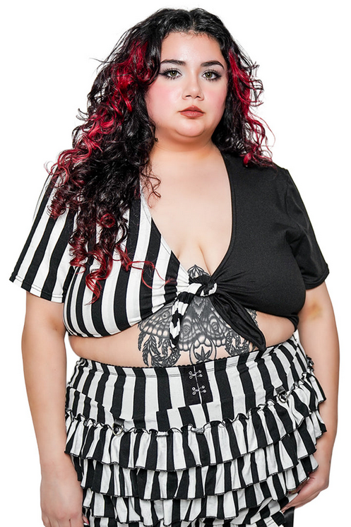 Women's Ghost Town Front Tie Top