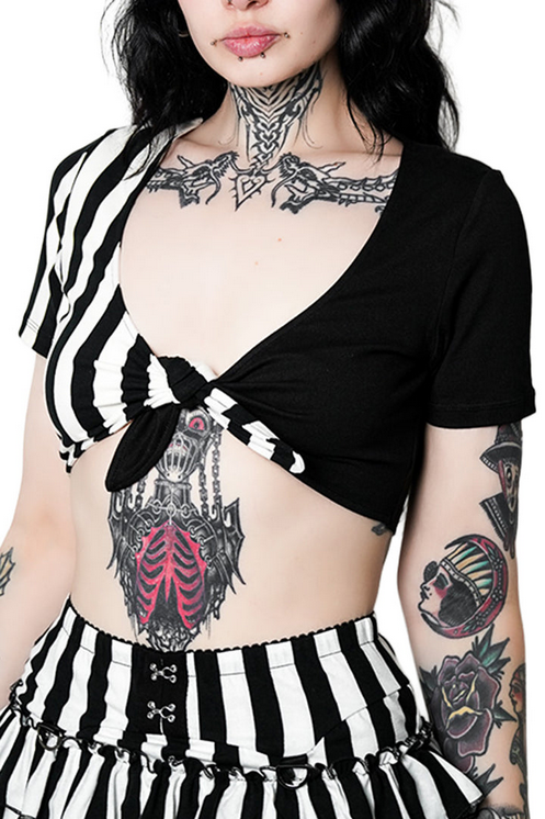 Women's Ghost Town Front Tie Top