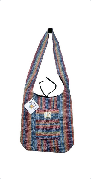 Assorted Sunshine Joy Hemp Shoulder Bags