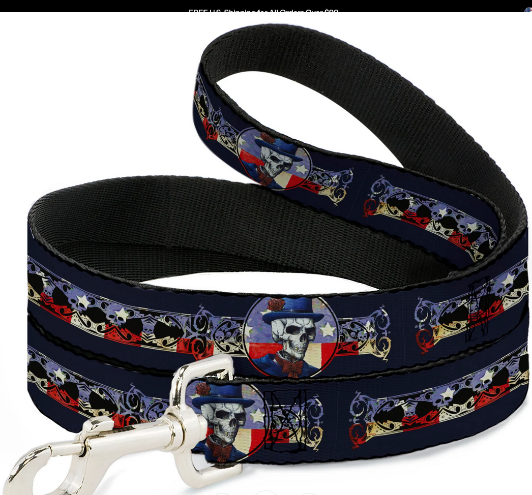 Assorted Grateful Dead Thin Dog Leash