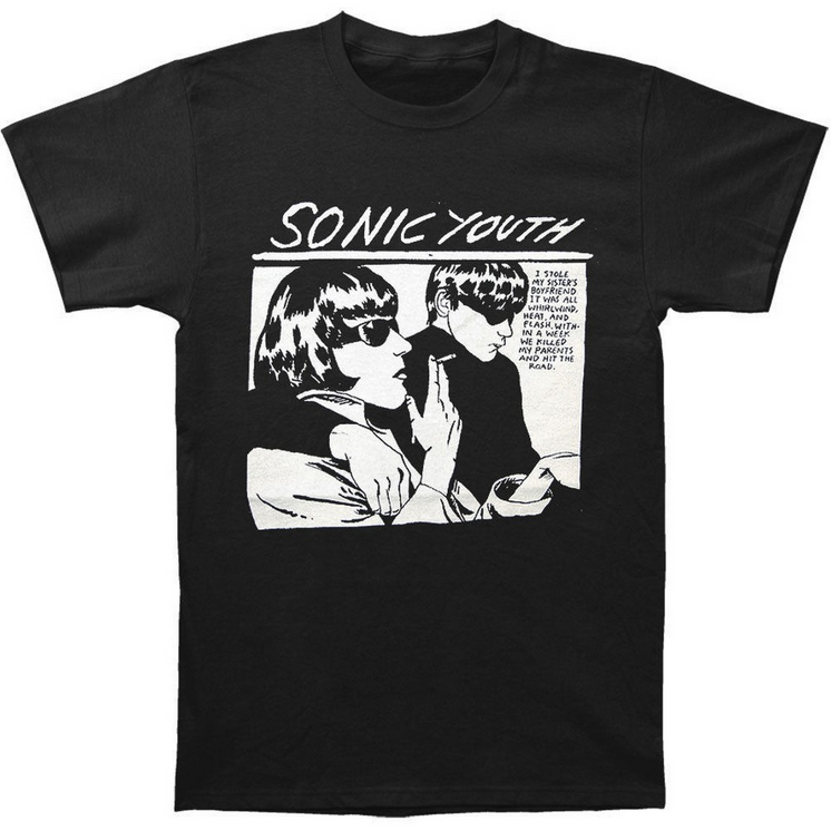 Unisex Sonic Youth Goo T-shirt