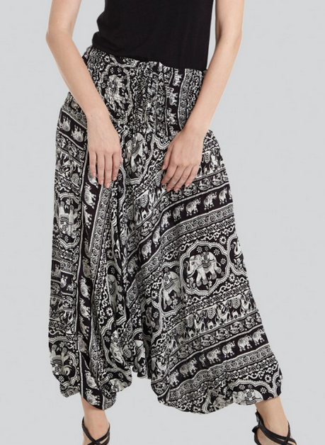Women's Rayon Elephant Jumpsuit Pants