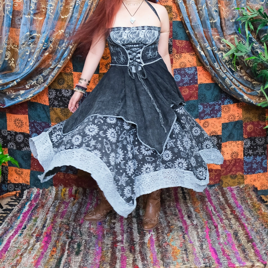 Women's Witchy Asymmetrical Pixie Dress