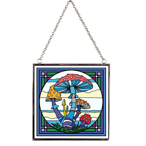 Hanging Stained Glass Suncatcher
