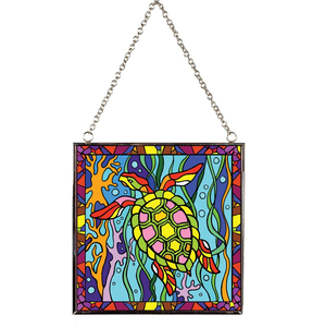 Hanging Stained Glass Suncatcher