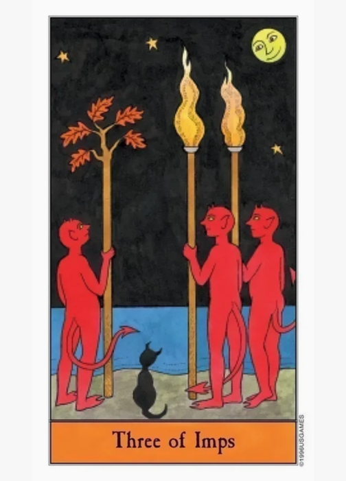 Halloween Tarot Card Tin Deck