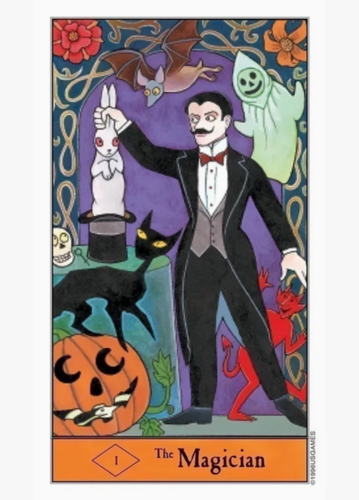 Halloween Tarot Card Tin Deck