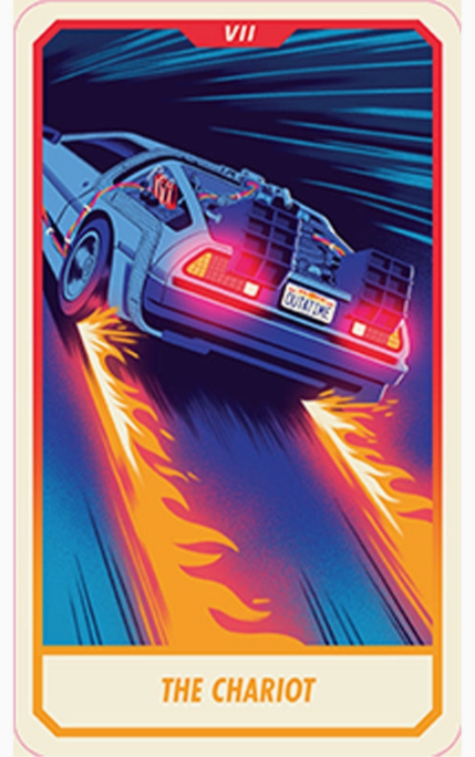 Back To the Future Tarot Deck and Guidebook