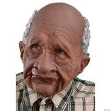Halloween Mask - Grandpappy Costume - HalfMoonMusic