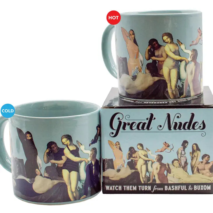 Great Nudes Heat changing mug - HalfMoonMusic