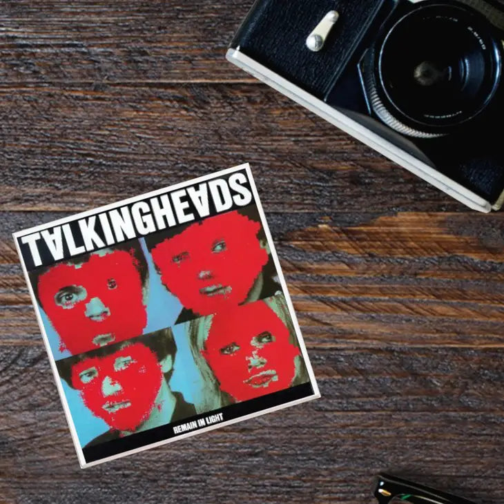 Talking Heads Remain In Light Album Coaster