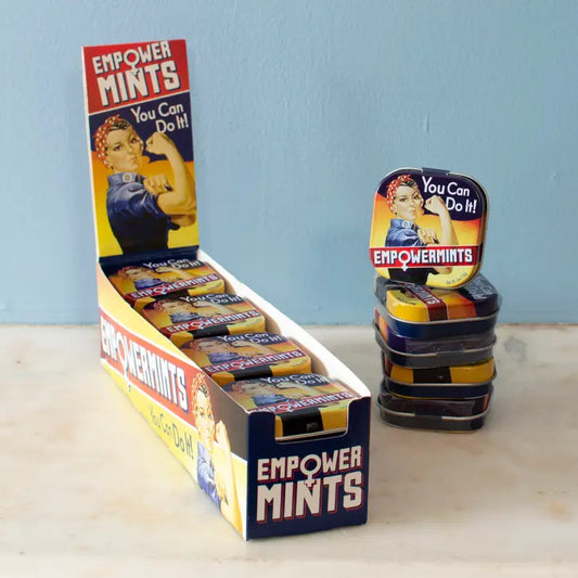 Rosie The Riveter You can do It! Empower Mints - HalfMoonMusic
