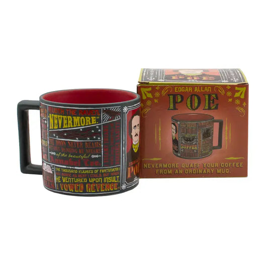 Edgar Allan Poe Coffee Mug - HalfMoonMusic