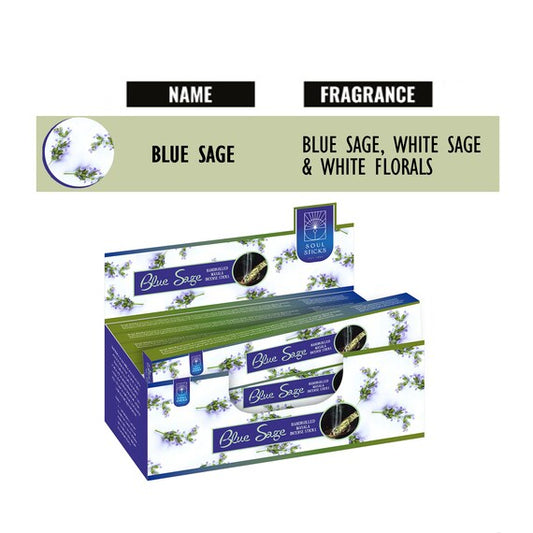 Blue Sage Incense - HalfMoonMusic