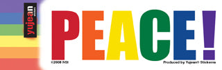 Pride Peace Sticker