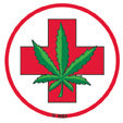 Medical Leaf Mini Sticker