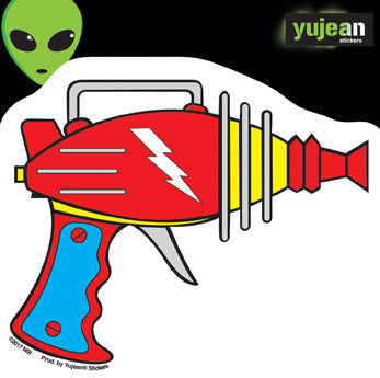 Ray Gun Sticker