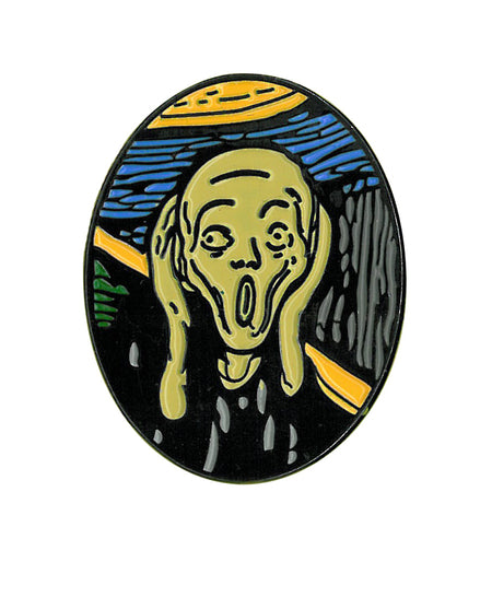 The Scream Enamel Pin
