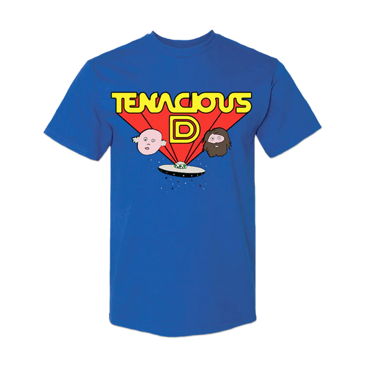 Mens Tenacious D Supermen T-shirt - HalfMoonMusic