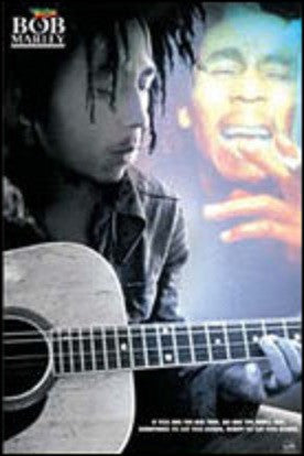 Bob Marley: Shadow Poster - HalfMoonMusic