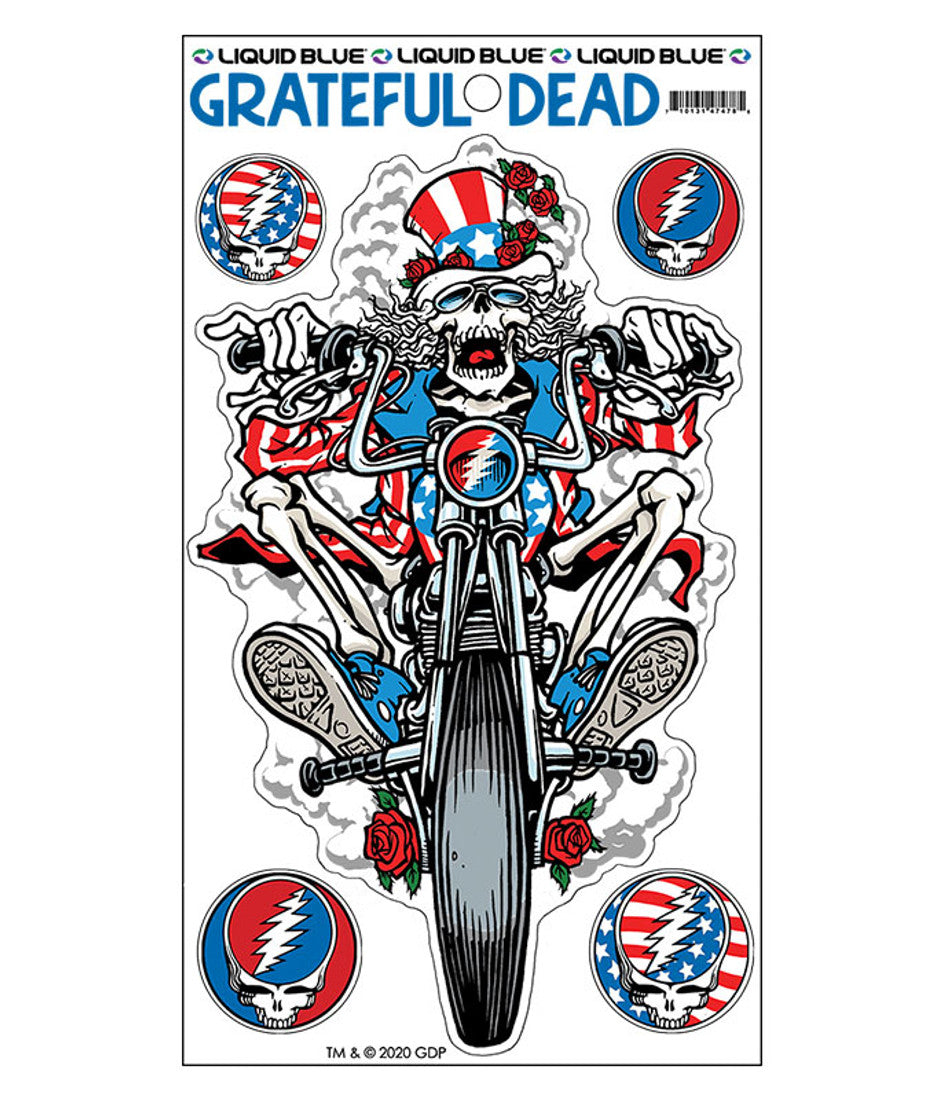 Moto Sam GD Sticker - HalfMoonMusic