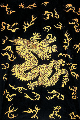 Chinese Dragon Tapestry - HalfMoonMusic