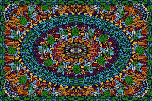 Grateful Dead Terrapin Dance Tapestry - HalfMoonMusic