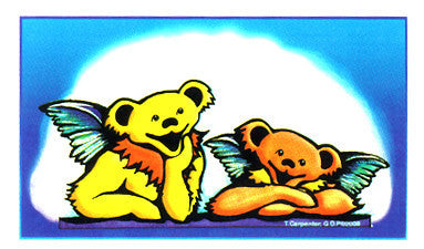 Angel Bears Sticker - HalfMoonMusic