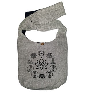 Cotton Picture Shoulder Bag - HalfMoonMusic