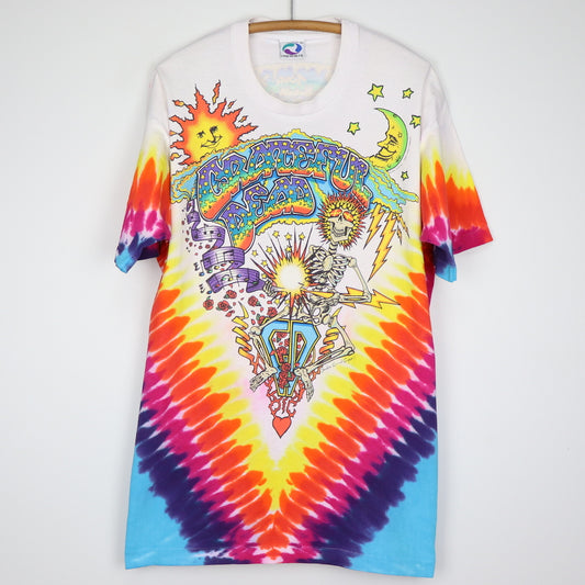 Mens Grateful Dead Summer Tour 92 Tie-Dye T-shirt - HalfMoonMusic