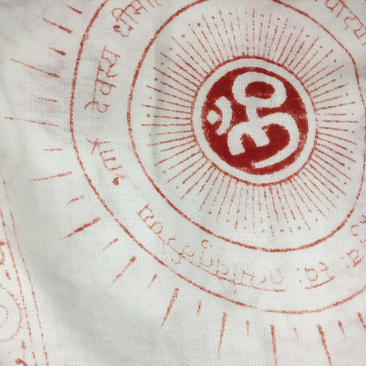 Circle Om Print Sarong - HalfMoonMusic