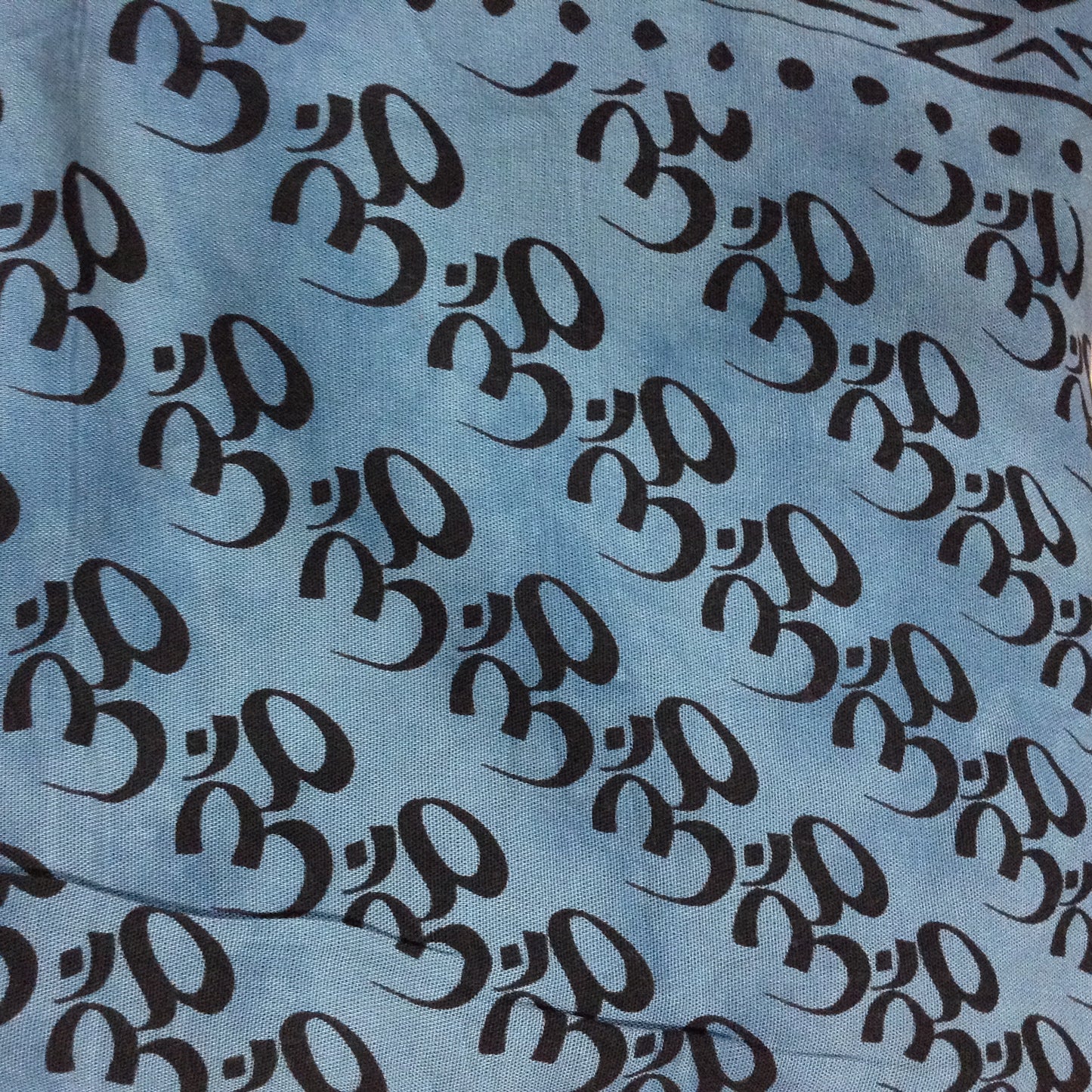 Ganesha Ohm Print Sarong - HalfMoonMusic