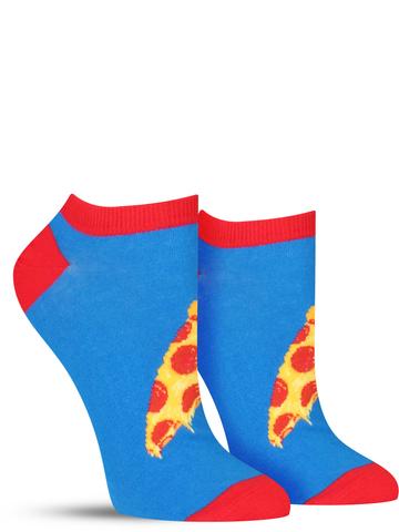 Women's Pizza Slice Socks - HalfMoonMusic