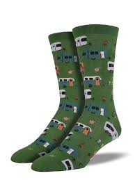 Men's Camptown Crew Socks - HalfMoonMusic