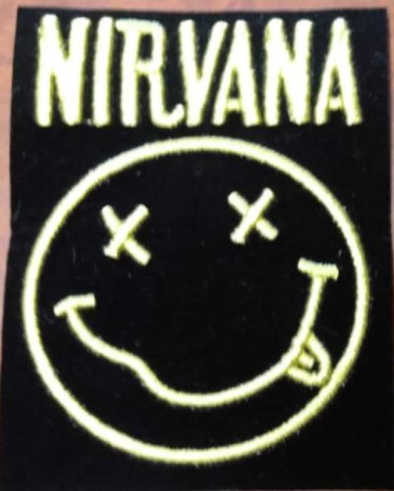 Nirvana Smiley patch - HalfMoonMusic