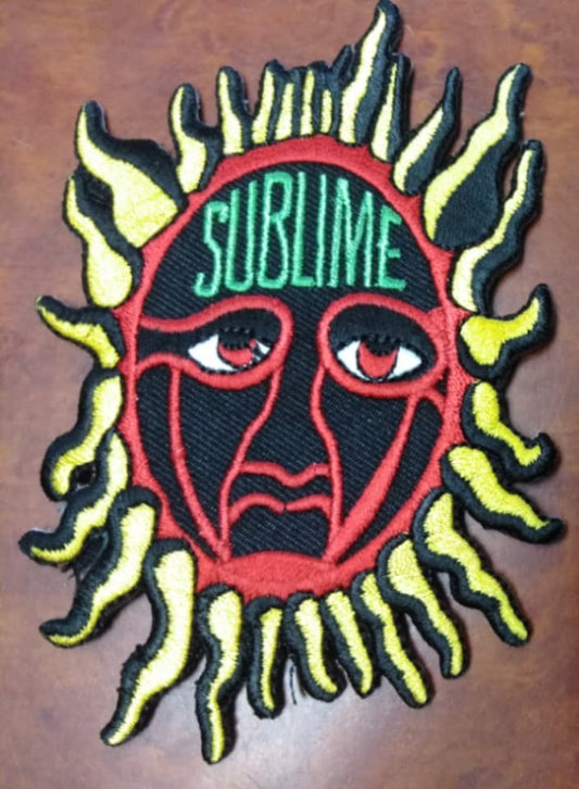 Sublime Red Sun Patch - HalfMoonMusic