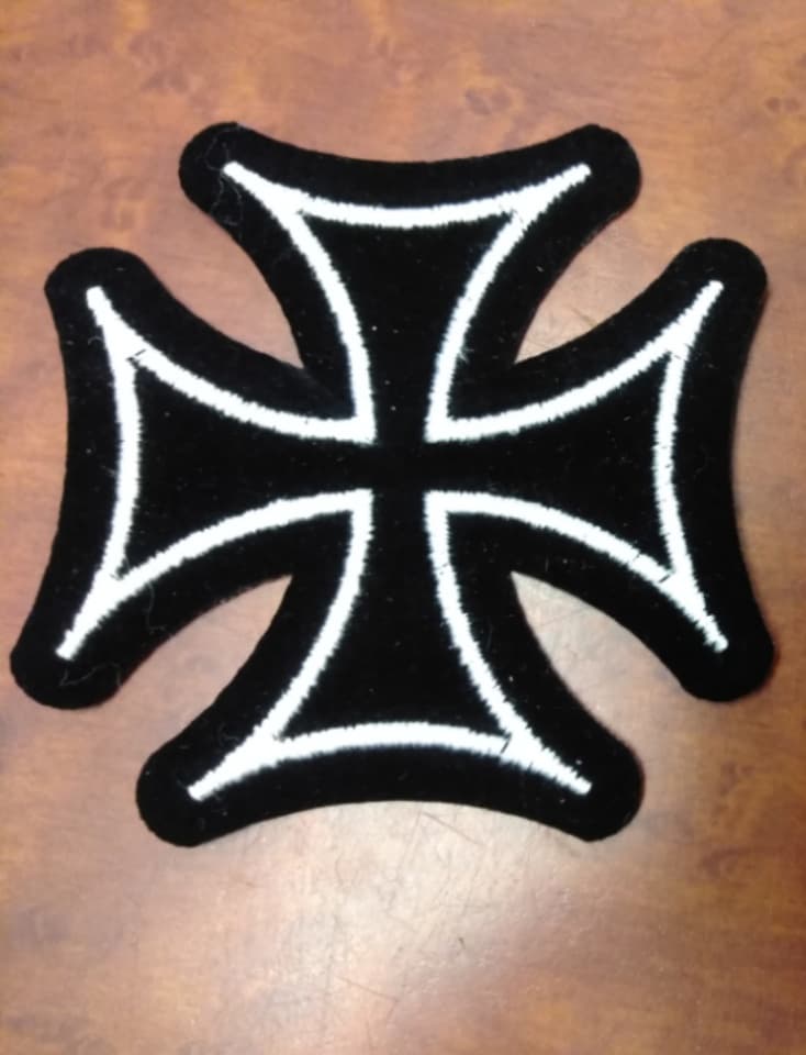 Iron Cross Patch - HalfMoonMusic