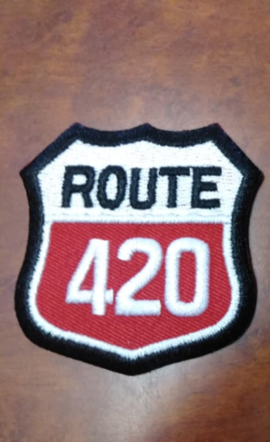 Route 420 Patch - HalfMoonMusic
