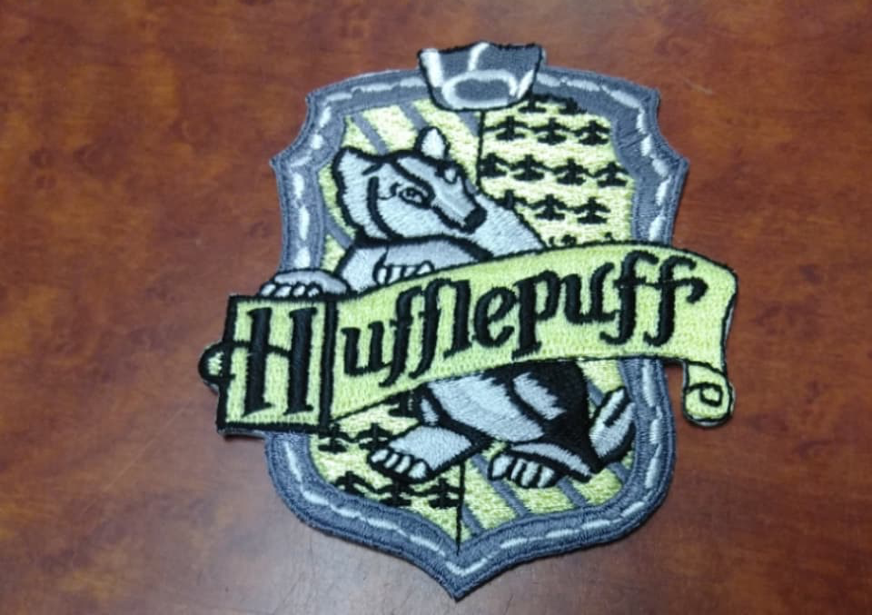 Hufflepuff Crest Patch - HalfMoonMusic