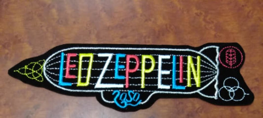 Led Zeppelin Blimp Patch - HalfMoonMusic