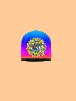 The Beatles All You Need Is Love Fleece Beanie - HalfMoonMusic