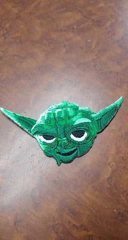 Yoda Head Patch - HalfMoonMusic