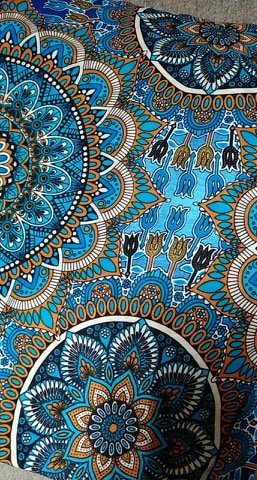 Womens Rayon Halter Mandala Maxi Dress - HalfMoonMusic