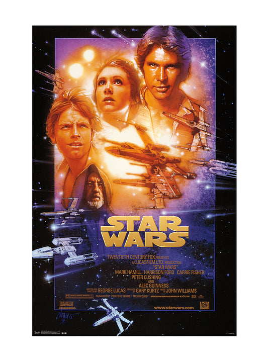 Star Wars IV Poster - HalfMoonMusic